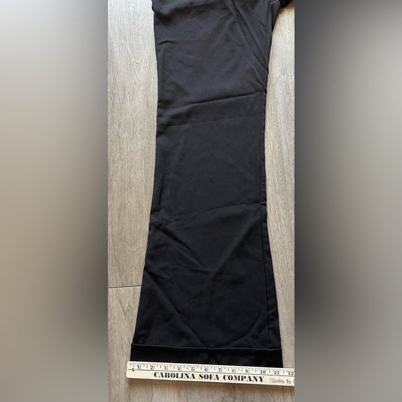 Charlotte Russe Black Mid Rise Flared Leg Dress Pants Juniors 11 - Picture 8 of 8